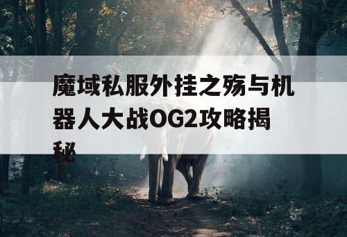 魔域私服外挂之殇与机器人大战OG2攻略揭秘