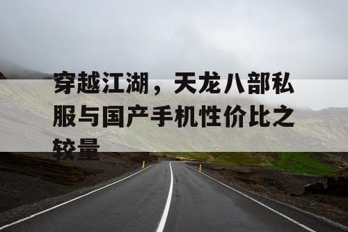 穿越江湖，天龙八部私服与国产手机性价比之较量