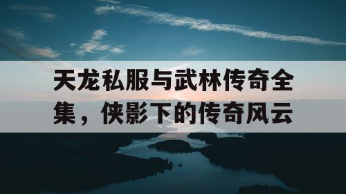天龙私服与武林传奇全集，侠影下的传奇风云