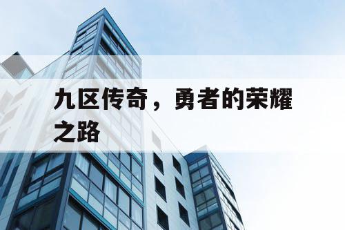 九区传奇，勇者的荣耀之路