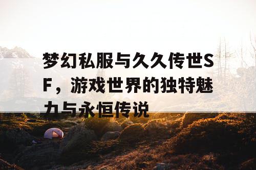 梦幻私服与久久传世SF，游戏世界的独特魅力与永恒传说