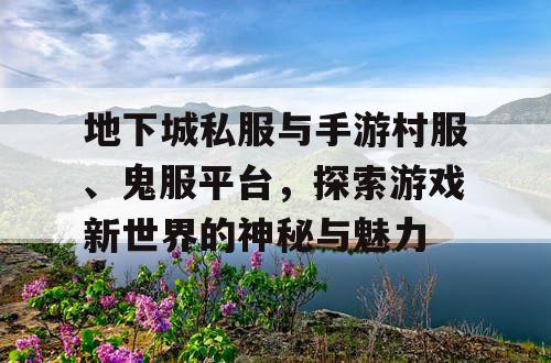 地下城私服与手游村服、鬼服平台，探索游戏新世界的神秘与魅力