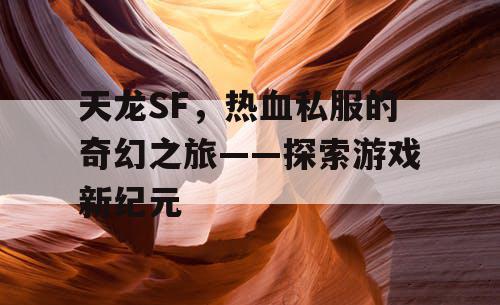 天龙SF，热血私服的奇幻之旅——探索游戏新纪元