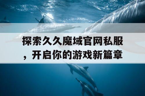 探索久久魔域官网私服,开启你的游戏新篇章 探索久久魔域官网私服,开启你的游戏新篇章