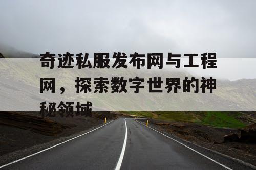 奇迹私服发布网与工程网,探索数字世界的神秘领域 奇迹私服发布网与工程网,探索数字世界的神秘领域
