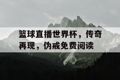 篮球直播世界杯，传奇再现，伪戒免费阅读