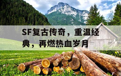SF复古传奇，重温经典，再燃热血岁月