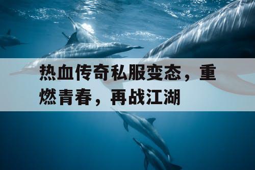 热血传奇私服变态，重燃青春，再战江湖