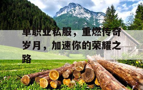 单职业私服,重燃传奇岁月,加速你的荣耀之路 单职业私服,重燃传奇岁月,加速你的荣耀之路