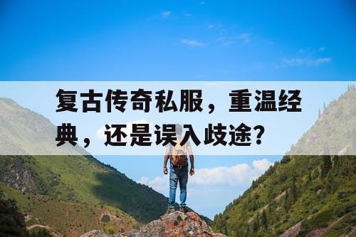 复古传奇私服,重温经典,还是误入歧途? 复古传奇私服,重温经典,还是误入歧途?