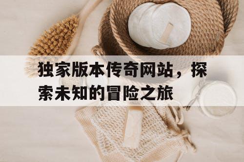 独家版本传奇网站，探索未知的冒险之旅