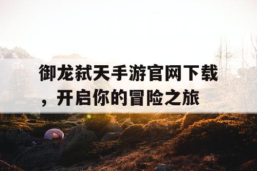 御龙弑天手游官网下载,开启你的冒险之旅 御龙弑天手游官网下载,开启你的冒险之旅