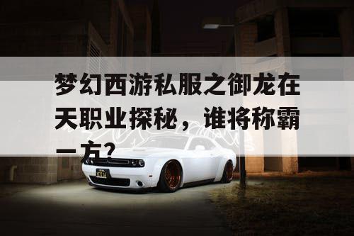 梦幻西游私服之御龙在天职业探秘,谁将称霸一方? 梦幻西游私服之御龙在天职业探秘,谁将称霸一方?