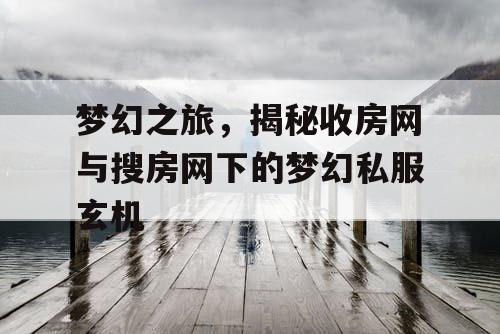 梦幻之旅,揭秘收房网与搜房网下的梦幻私服玄机 梦幻之旅,揭秘收房网与搜房网下的梦幻私服玄机
