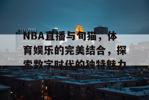 NBA直播与旬猫,体育娱乐的完美结合,探索数字时代的独特魅力 NBA直播与旬猫,体育娱乐的完美结合,探索数字时代的独特魅力