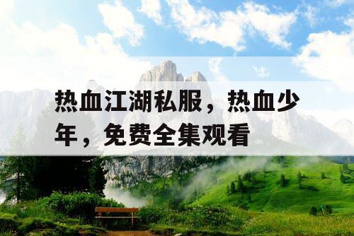 热血江湖私服，热血少年，免费全集观看