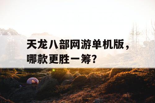 天龙八部网游单机版,哪款更胜一筹? 天龙八部网游单机版,哪款更胜一筹?
