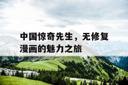 中国惊奇先生,无修复漫画的魅力之旅 中国惊奇先生,无修复漫画的魅力之旅