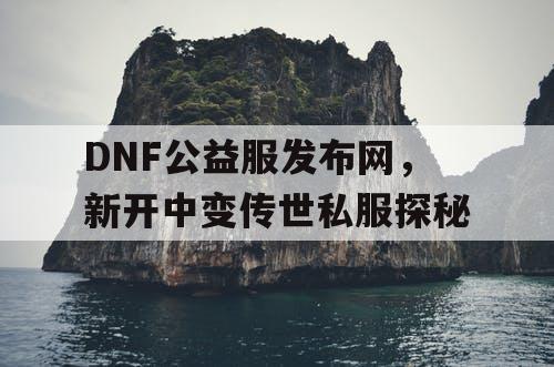DNF公益服发布网，新开中变传世私服探秘