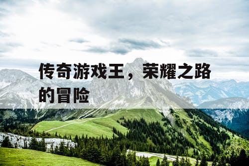 传奇游戏王，荣耀之路的冒险