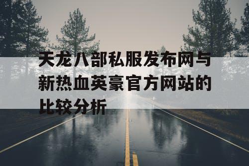 天龙八部私服发布网与新热血英豪官方网站的比较分析