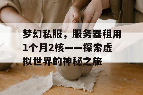 梦幻私服，服务器租用1个月2核——探索虚拟世界的神秘之旅