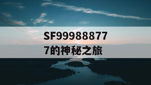 SF999888777的神秘之旅