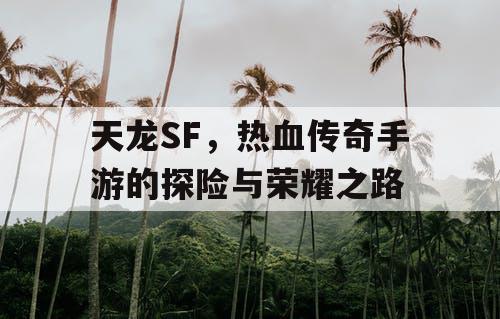 天龙SF,热血传奇手游的探险与荣耀之路 天龙SF,热血传奇手游的探险与荣耀之路