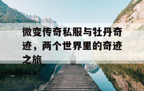 微变传奇私服与牡丹奇迹，两个世界里的奇迹之旅