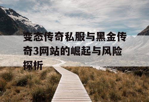 变态传奇私服与黑金传奇3网站的崛起与风险探析