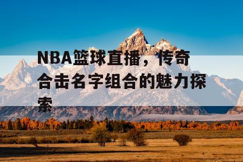 NBA篮球直播，传奇合击名字组合的魅力探索