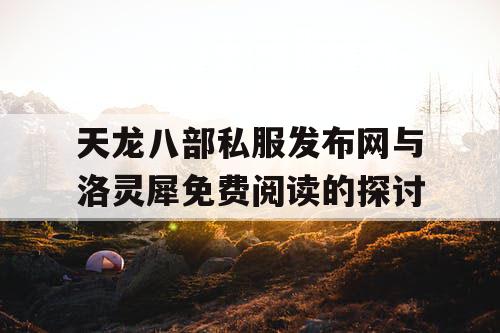 天龙八部私服发布网与洛灵犀免费阅读的探讨