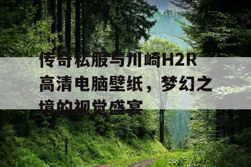 传奇私服与川崎H2R高清电脑壁纸，梦幻之境的视觉盛宴