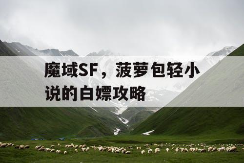 魔域SF，菠萝包轻小说的白嫖攻略