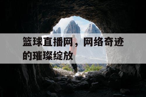 篮球直播网，网络奇迹的璀璨绽放