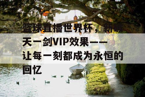 篮球直播世界杯，新破天一剑VIP效果——让每一刻都成为永恒的回忆