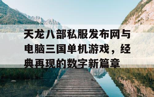 天龙八部私服发布网与电脑三国单机游戏，经典再现的数字新篇章