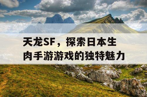 天龙SF，探索日本生肉手游游戏的独特魅力