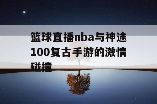 篮球直播nba与神途100复古手游的激情碰撞